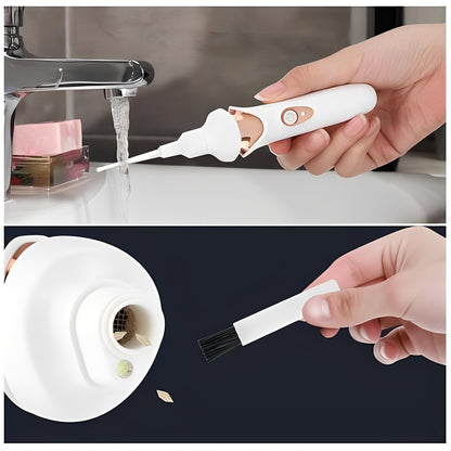 Handheld Ear Vacuum with Soft Material Nozzles