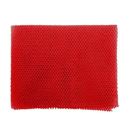 Exfoliating Bath Scrubber with African Net Sponge Material and Porous Texture for Body Cleaning