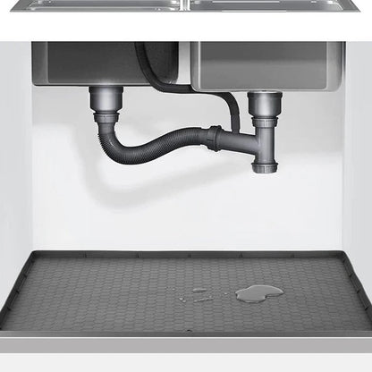 Silicone Under Sink Protective Liner for Kitchen Cabinets and Waterproof Leak Guard