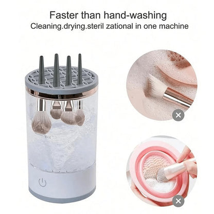 Smart Electric Makeup Brush Cleaner with Fast Cleaning