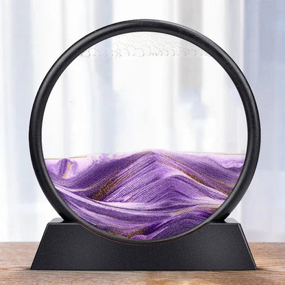 3D Moving Sea Sand Art and Kinetic Sand Landscape