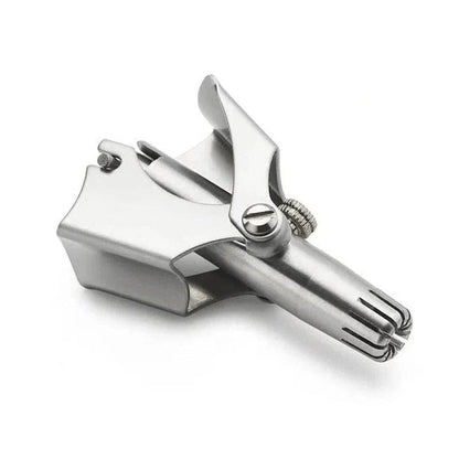 Stainless Steel Manual Nose Hair Trimmer for Men