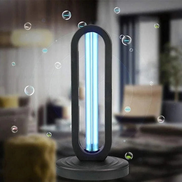 UV Sanitizer Lamp, Remote Control Ultraviolet Sterilizing Light, 400 Sq Ft Home DisinfectionLamp for Home