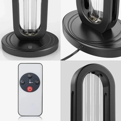 UV Sanitizer Lamp, Remote Control Ultraviolet Sterilizing Light, 400 Sq Ft Home DisinfectionLamp for Home
