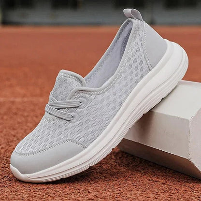 Soft Sole Mesh Comfort Orthopedic Shoes for Women with Breathable Fabric and Supportive Walking Foundation