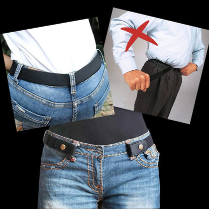 Buckle Free Elastic Belt