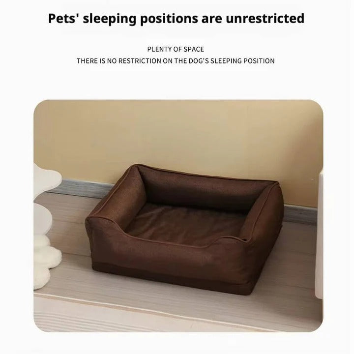 Orthopedic Anti Slip Car Dog Bed Back Seat with Ergonomic Pressure Relief