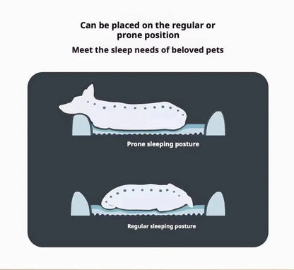 Orthopedic Anti Slip Car Dog Bed Back Seat with Ergonomic Pressure Relief