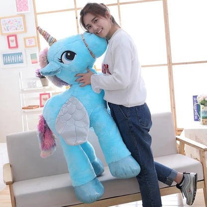Giant Cuddly Unicorn, Plush Mythic Friend