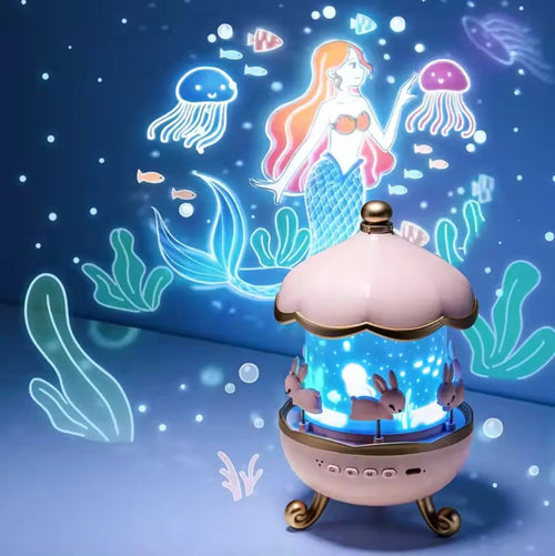 Enhanced Sleep Glow and Bluetooth Calming Projector