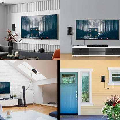 Indoor 4K TV Antenna for Free Local Channels