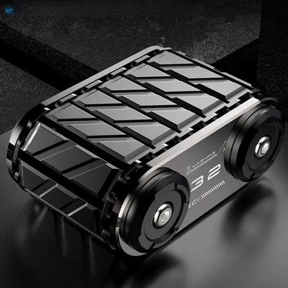 Steel Kinetic Reliever and Armored Fidget Gear