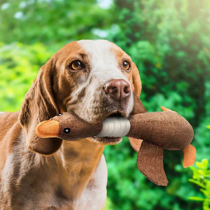 Tough Goose Plush Toy for Strong pet Chewing