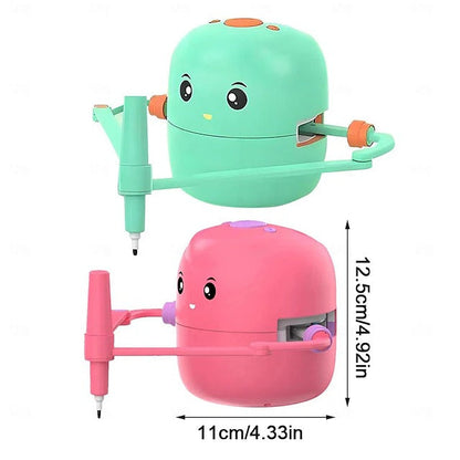 Automatic Sketch Drawing Machine for Kids with 100 Pattern Cards and Dual Pens
