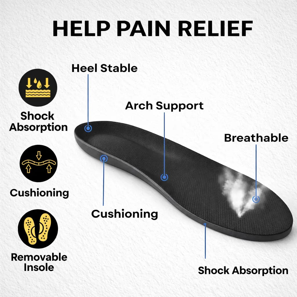 Orthopedic Athletic Sneakers for Men with Supportive Cushioning