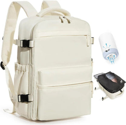 Water-Resistant Travel Backpack for 15.6in Devices