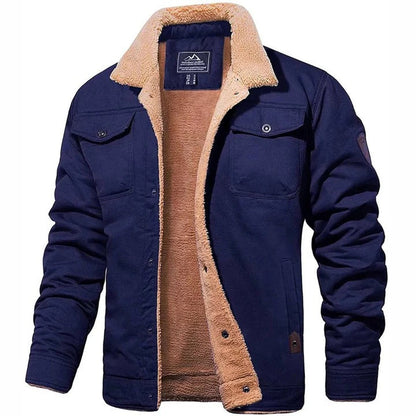 Retro Style Jacket for Men with Classic Fit and Durable Exterior