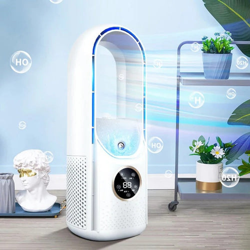 Quiet Bladeless Portable AC for Home and Office