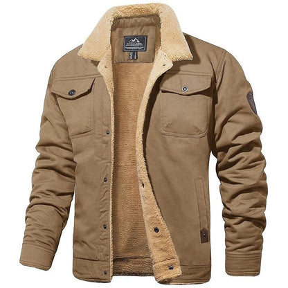 Retro Style Jacket for Men with Classic Fit and Durable Exterior