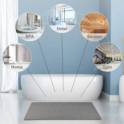 Anti Slip Shower Mat with Textured Surface