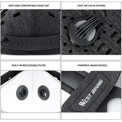 Breathable Face Mask with Replaceable Filter