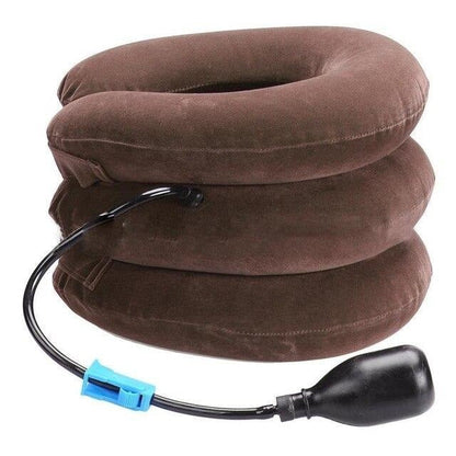Three Layer Inflatable Neck Stretcher, Adjustable Support Collar