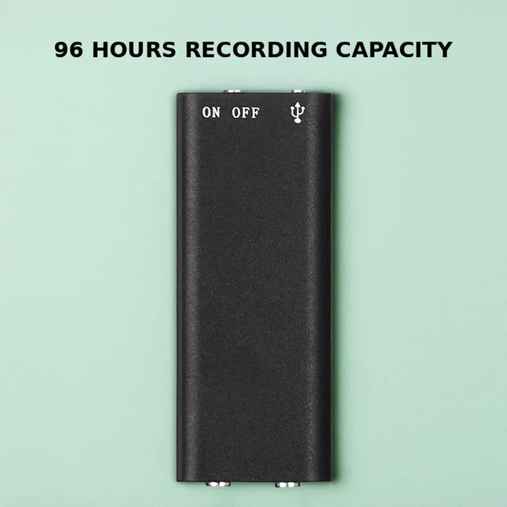 Voice-Activated Mini Recorder and Portable Sound Recording Tool