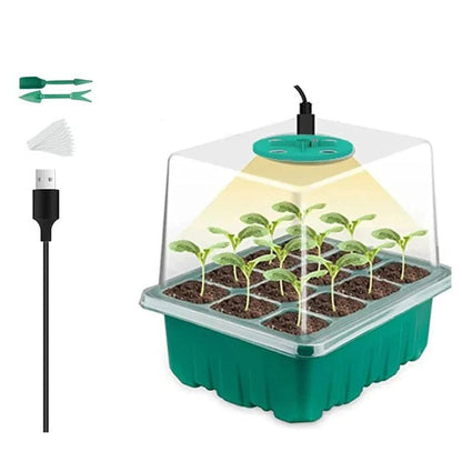 Household New Nursery Pot With Lamp