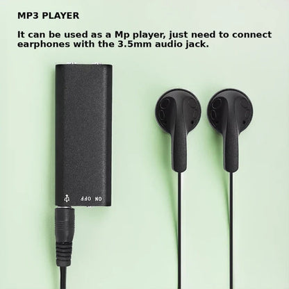 Voice-Activated Mini Recorder and Portable Sound Recording Tool
