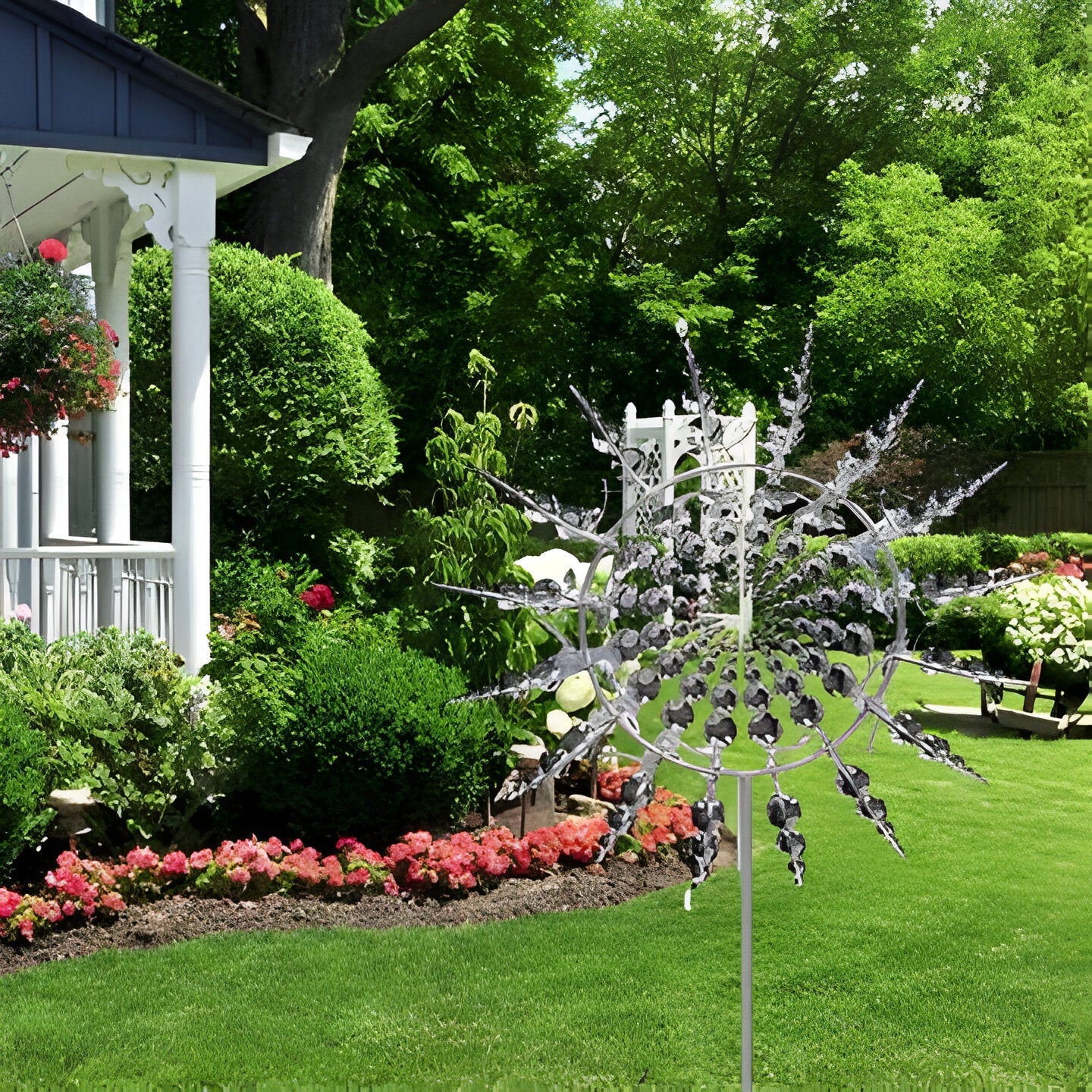 New Anti-Rust Magical Metal Windmill-Kinetic Metal Wind Spinners