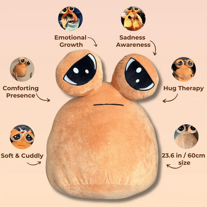 Plush Emoji Cushion Pillow for Bedroom and Sofa Decor