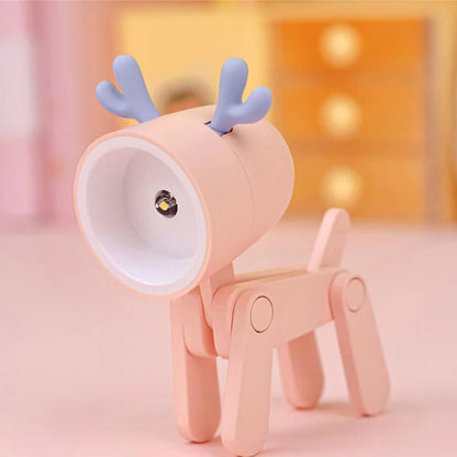 Rechargeable Animal Shaped Night Light with Soft Glow