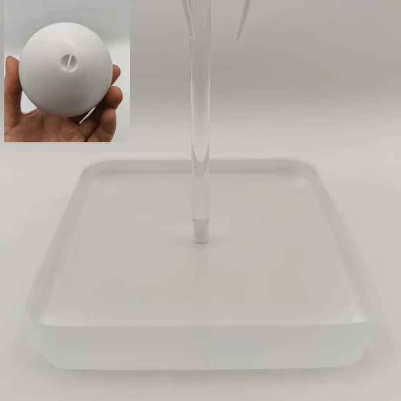 RGB Color Changing Jellyfish Lamp with Voice Control and LED Lighting
