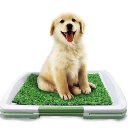 Dog Toilet with Artificial Turf