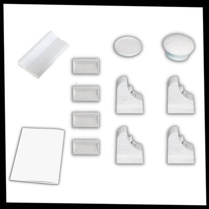 Pack of 4 Child Safety Magnetic Cabinet Locks
