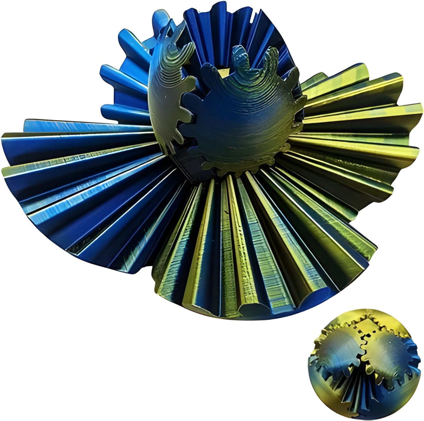 The Steampunk Whirling Wonder Fidget, Gear Ball