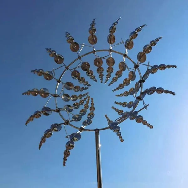 Metal Garden Windmill