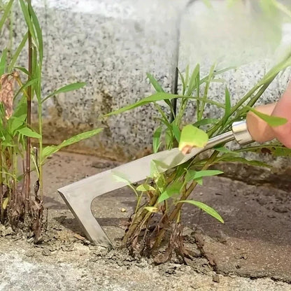 Multifunctional Weed Puller Tool for Brick Joints