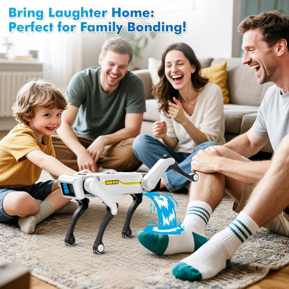 Smart Robot Dog, Interactive STEM Pet with Voice Control, 30+ Actions and APP Programming, Durable Design for Kids Age 6+, Compatible with iOS, Android