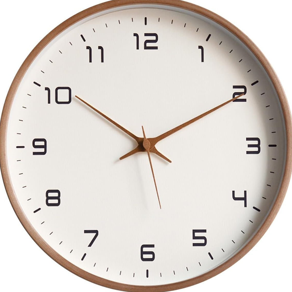 Wooden Wall Clock, 10 Inch