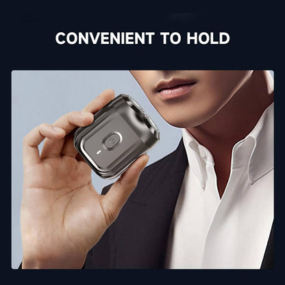Portable Electric Shaver for Men 100% Waterproof Rotary Razor USB Rechargeable