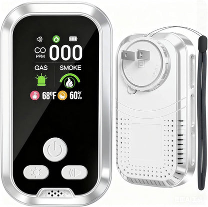 Multi Function Gas and Smoke Monitor with LCD Display and Temperature Humidity Readings