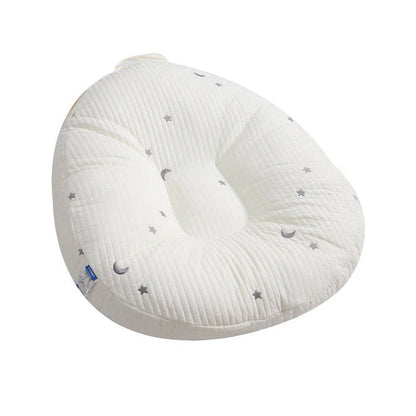 Baby Lounger Pillow, Ergonomic Cotton Nest with Anti Reflux Support