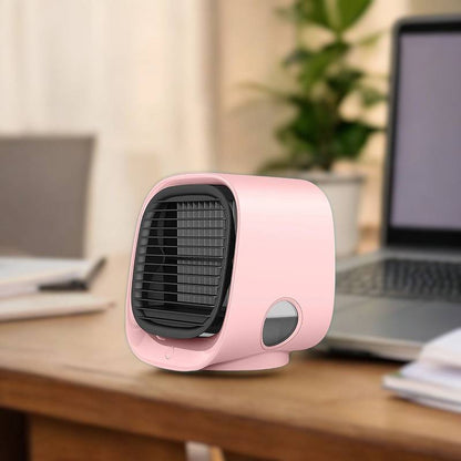 3-in-1 Mini Air Conditioner with Cooling, Humidifying and Air Purifying