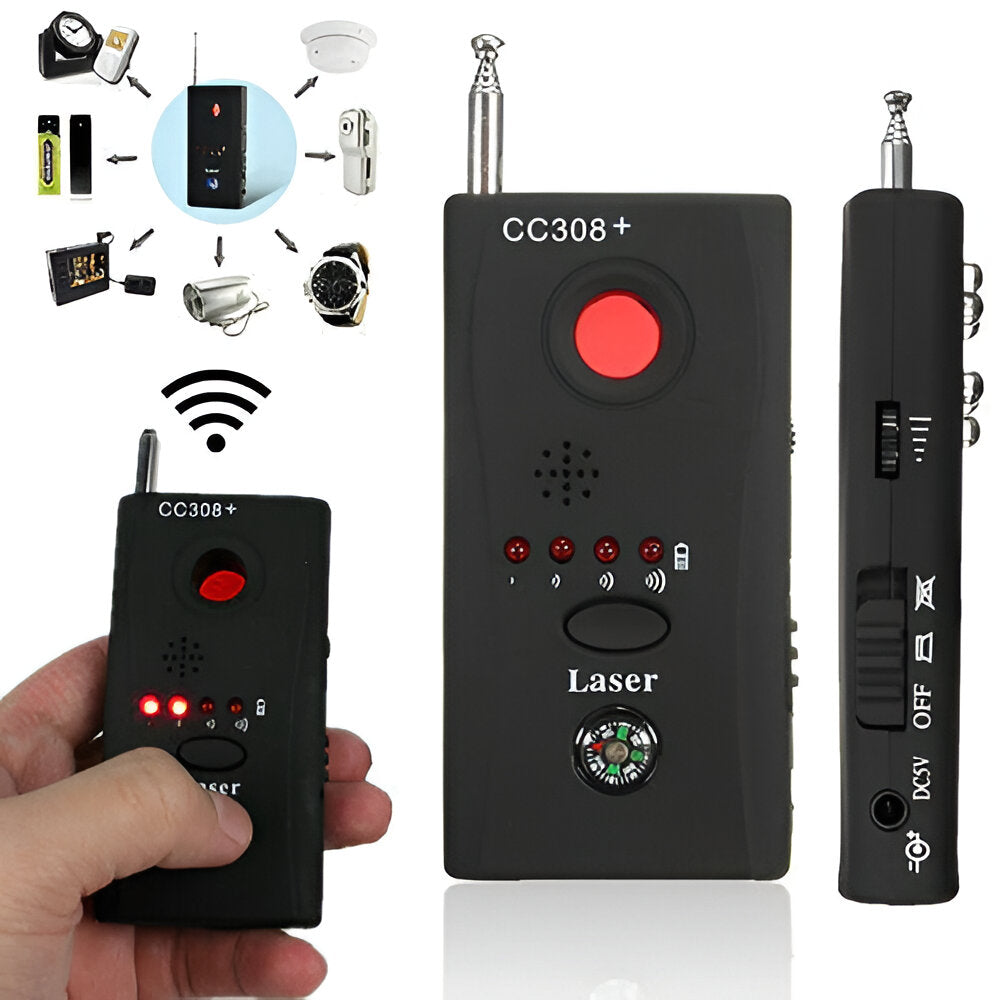 Hidden Camera and Microphone Detector Bug Finder for Security