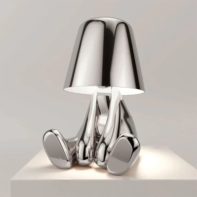 Modern Touch Control Desk Lamp with Dimmable LED Light