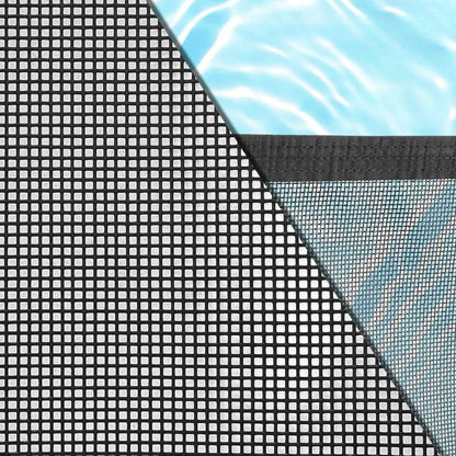 Pool Safety Fence with Teslin PVC Mesh and Rust Resistant Poles for Inground Pools