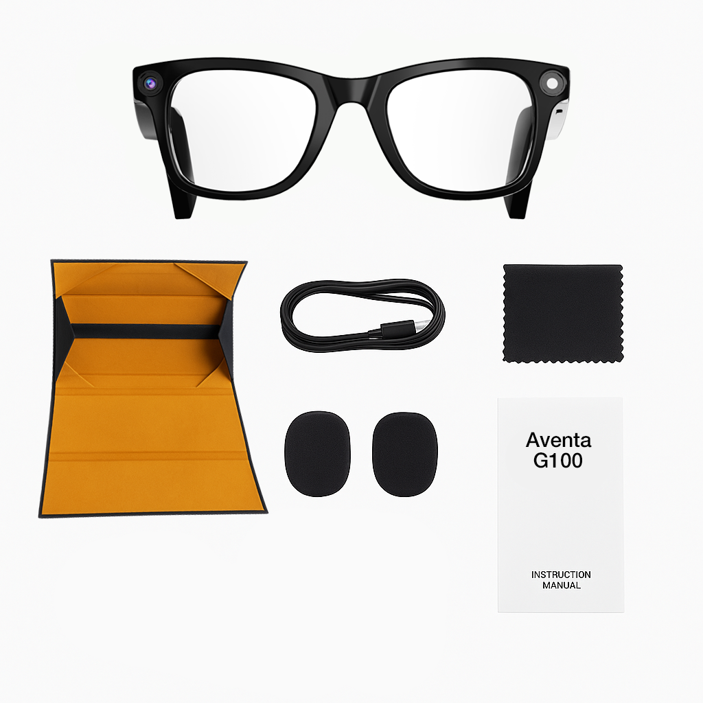 Aventa G100 First Chat GPT Camera Glasses